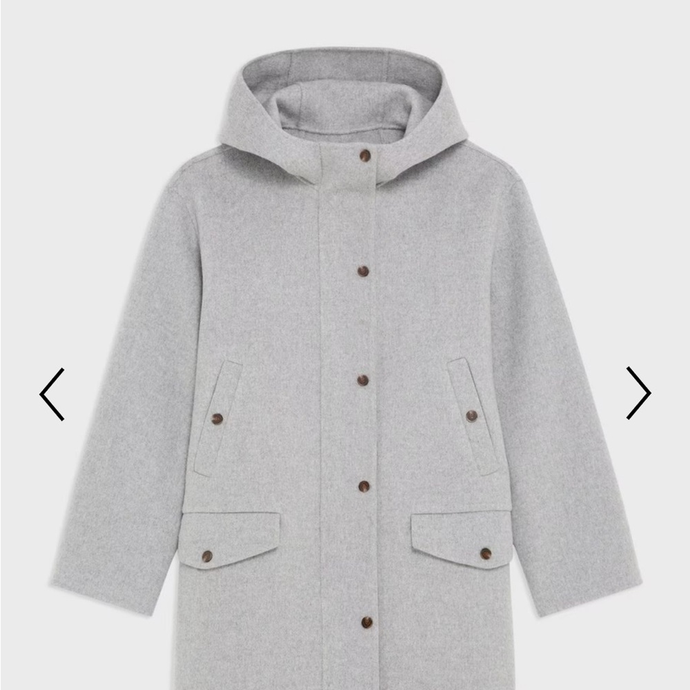 Theory Parka in Double-Face Wool-Cashmere - Picture 2 of 9